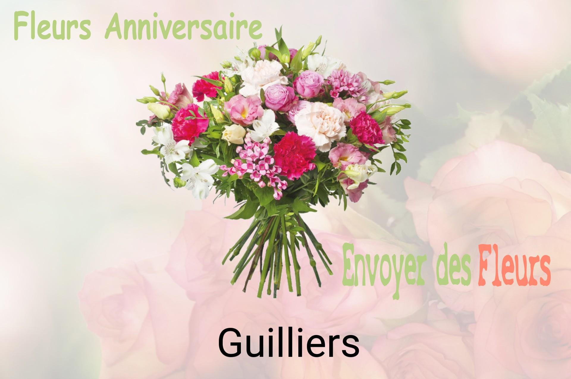 Bouquet de fleurs d’anniversaire livré à Guilliers