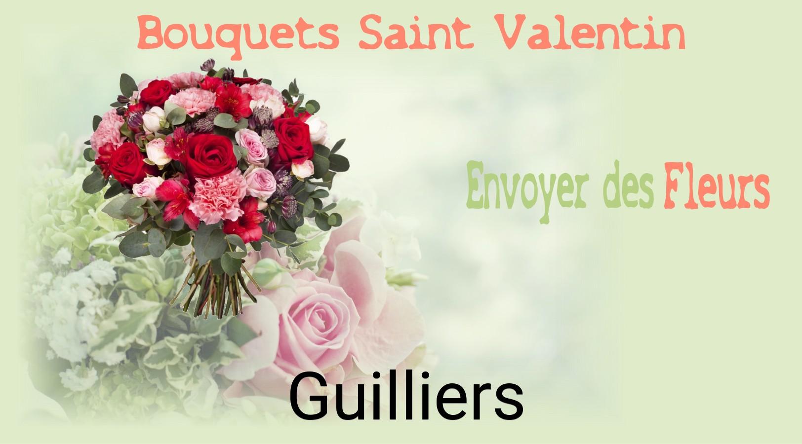 Roses de Saint-Valentin livrées à Guilliers